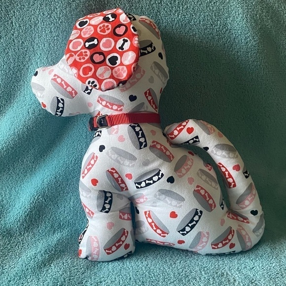 PLUSH DOG-HANDMADE-12 INCHES - Picture 1 of 6